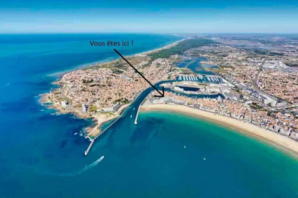Le Sunny Duplex Hypercentre La Plage A 2 Pas ! Les Sables-dʼOlonne Eksteriør billede